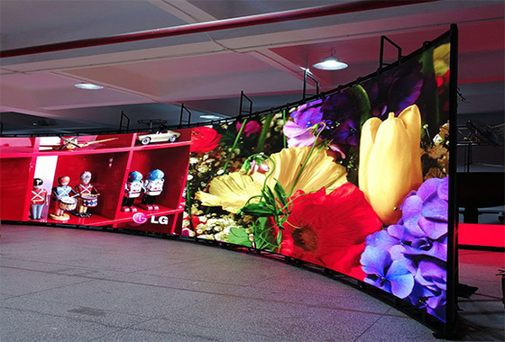 대형 점수 화면 P10 RGB LED 화면 외관 1/4 스캔 HD 슬림 풀 컬러 경기장 패널