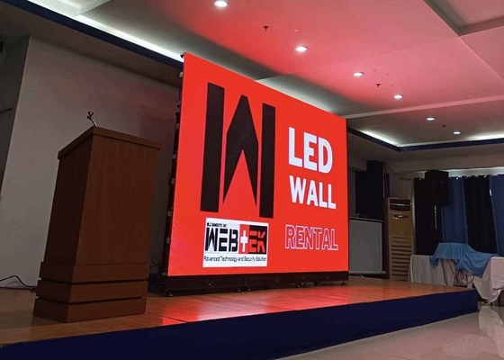 P3 실내 전색 LED 디스플레이 라이브 스포츠 / 쇼 / 콘서트 3 년 보증