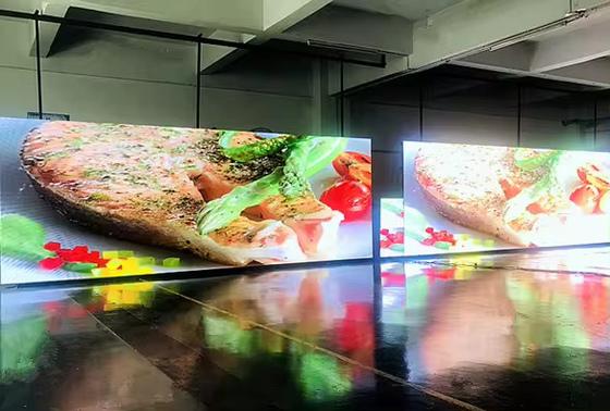 공장 핫 판매 실내 P2.5 고정 광고 LED 디스플레이 화면 Hd 실내 높은 갱신율 큰 비디오 벽 LED 디스플레이