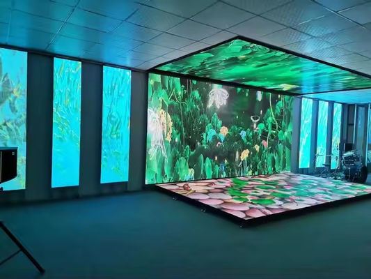 SMD3535 LED 댄스 플로어 패널 4.81mm 픽셀 IP65 방수