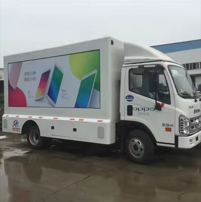 P10 IP65 외부 방수 트럭 탑재 LED 디스플레이 10mm 픽셀 피치