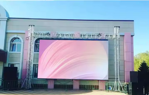 다이 캐스트 알루미늄 방수 P8 LED 화면 SMD 3535 3 15625dots/sqm 픽셀 밀도 2500HZ/S 갱신 속도