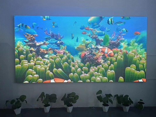 160000 점/m2 밀도 64x64 점 모듈 해상도와 함께 전체 색상 실내 LED LCD 보드