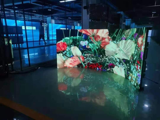 실내 풀 컬러 LED 디스플레이 P5 HD 디지털 광고 화면 극 얇은 상업용 핫 셀링 제품 RGB SMD LED 화면 인 팩터