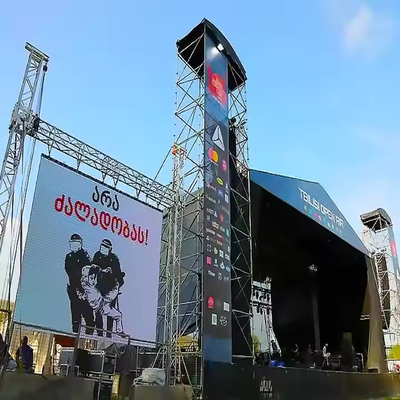 P5 표준 640mmx640mm 전체 컬러 실내 매달린 LED 디스플레이 다이 캐스트 알루미늄 캐비닛