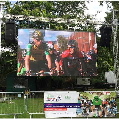 P2.5 야외 HD 전색 LED 렌터 스크린 스포츠 경기장 3년 보증