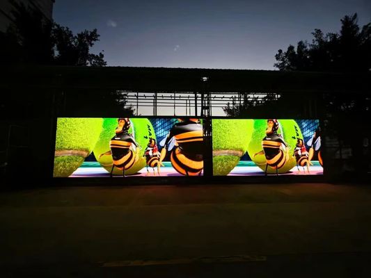 HD 다이 캐스트 알루미늄 스크린 커스터마이징 모듈 LED 디스플레이 HD 방수 상자 320 * 160mm IP65 NOVA 시스템 COB P1.25