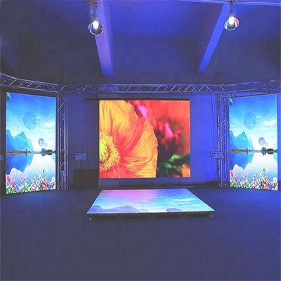 최적의 600w / m2 스테이지 LED 화면은 250x250mm 입력 전압 50/60 Hz의 다음 레벨 모듈로 당신의 스테이지를 높여