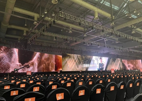 공장 가격 임대 상자 전체 색상 대형 무대 LED 디스플레이 광고 LED 광고판