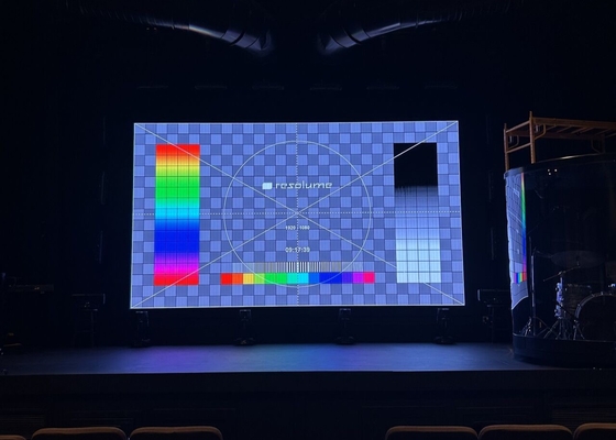 이벤트 스테이지 전체 색상 320*160mm P2.5 GOB LED 디스플레이 실내 방수 LED 화면 패널