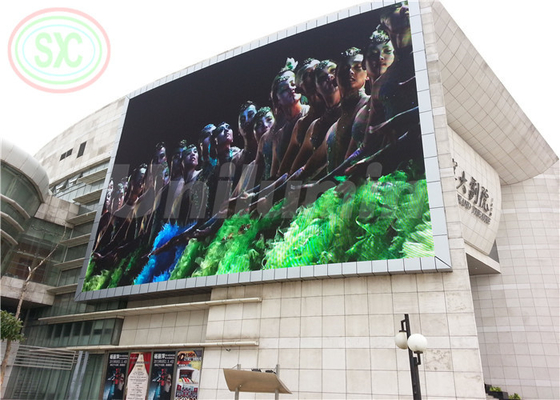 철강 캐비닛 외부 고정 설치 LED 표지판 LED 광고판 LED 디스플레이