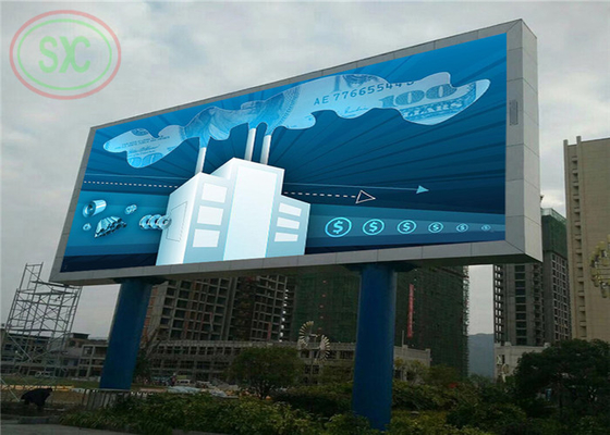 철강 캐비닛 외부 고정 설치 LED 표지판 LED 광고판 LED 디스플레이