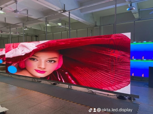 임대 임대 LED 디스플레이 Mtbf 30000H 및 캐비닛 크기 500*500mm/500x1000mm 창고 재고