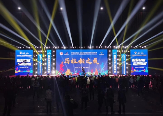 풀 컬러 HD P6 야외 광고 LED 화면 축구 경기장 둘레 LED 화면
