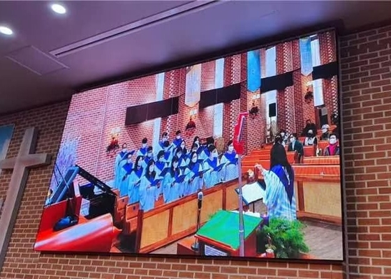 렌터 소프트 모듈 멀티 스크린 P6 LED 비디오 디스플레이 야외 방수 HD 고해상도