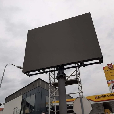P6 넓은 응용을 위한 120° 수평 및 60° 수직 시야각의 야외 풀 컬러 LED 디스플레이
