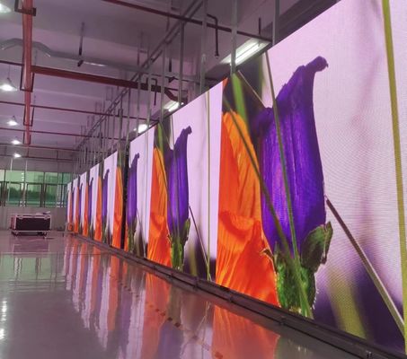 P6 픽셀 피치와 Smd3535/2727 LED 모양 크기의 고화질 일정한 LED 광고 디스플레이