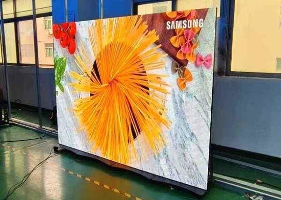 다이 캐스트 알루미늄 스크린 전면 P2.5 디지털 LED 포스터 스테레오 마운트 쉽게 설치