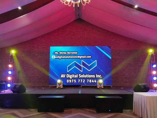 풀 컬러 디스플레이 SMD LED 스크린 P10 5500 Nits 야외 고정 설치