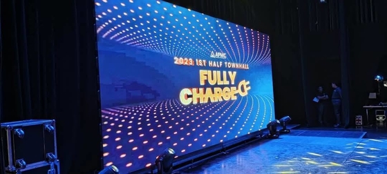 P4 실내 알루미늄 패널 HD 방수 SMD LED 스크린 게시판 1R1G1B 임대