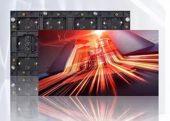 광고 다이 캐스트 알루미늄 임대 모듈 P6 스펜싱 안 스매지 HD LED 디스플레이