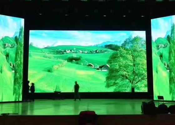 매달린 렌터 스크린 LED 디스플레이 P3.91 야외 렌터 스테이지 배경 방수 SMD 풀 컬러