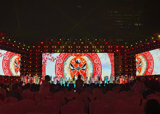 다이 캐스트 알루미늄 스크린 야외 광고 및 대형 스크린과 함께 상업 센터 RGB LED 디스플레이 P8