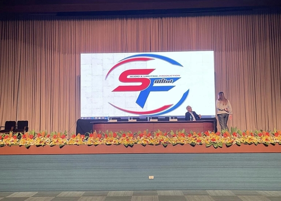 SMD 옥외 방수 HD P8 LED 디지털 화면 광고 노바 제어 시스템