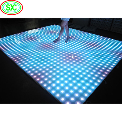 P 3.91 LED 댄스 플로어 고객 표지 220V 전압 디스코 볼 댄스
