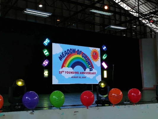 야외 RGB LED 임대 디스플레이 방수 상자 P5 에피스타 칩 광고 3 년 보증