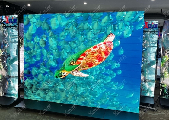 HD 대여 교회, 회의실 및 전시실용 고해상도 3인1 RGB LED 디스플레이 보드