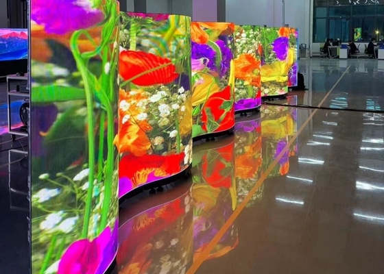P6 야외 HD SMD LED 디스플레이 다이 캐스팅 알루미늄 스크린 풀 컬러 철 캐비닛 친환경