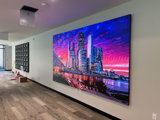 P6 야외 HD SMD LED 디스플레이 다이 캐스팅 알루미늄 스크린 풀 컬러 철 캐비닛 친환경