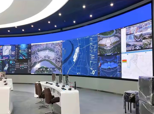 야외 풀 컬러 LED 렌터 스크린 최고 시청 거리 4m - 200m