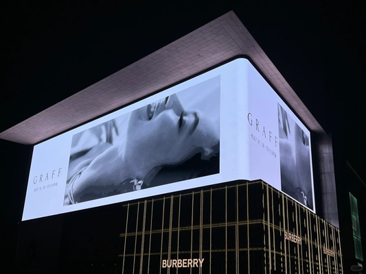 비디오 디스플레이 기능 외관 풀 컬러 LED 디스플레이 AC 110/220V 입력 전압 및 320x160mm 모듈 크기