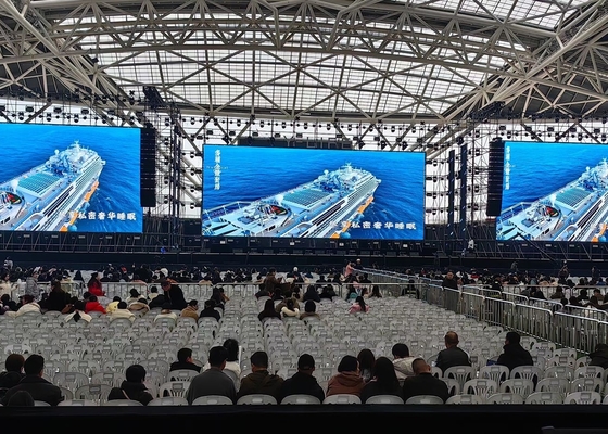 P10 야외 풀 컬러 금속 방수 콘서트 광고 LED 디스플레이