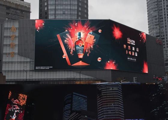 스머지 프리 22478 픽셀/평방 미터 P6.67 야외 렌터 LED 디스플레이