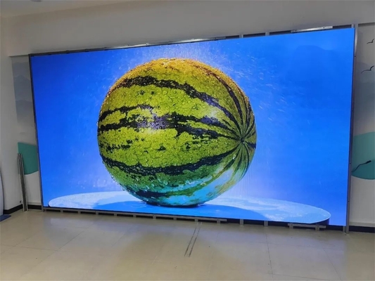 풀 컬러 실내 비디오 벽 화면 P4 고화질 고픽셀 2x3m LED 비디오