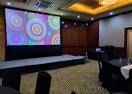 방수 소 피치 울트라 HD LED 게시판, P2 SMD LED 화면 게시판 IP34 1/32 스캔