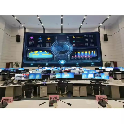 높은 밝기 SMD LED 렌터 스크린과 철 캐비닛, 40,000 점 / 평방 미터