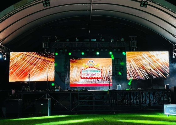 맞춤형 풀 컬러 LED 다이 캐스트 알루미늄 스크린 2500 CD/Sqm 실내 LED 광고 스크린