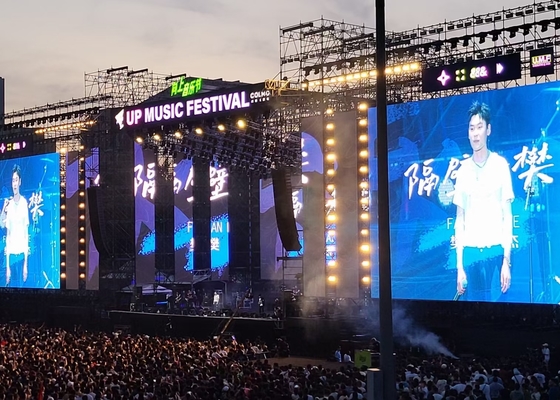 야외 쇼핑몰 거리 광고 LED 패널 P10 큰 풀 컬러 LED 디스플레이 화면