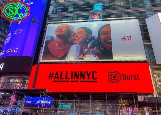 P6.67mm 외부 방수 LED 광고 화면 IP65 SMD 3535