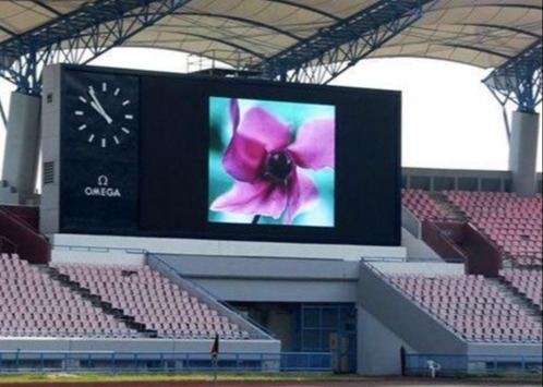 높은 밝기 SMD LED 렌터 스크린과 철 캐비닛, 40,000 점 / 평방 미터