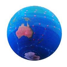 P3.91 360° 외관 전체 컬러 컬러 스피어 LED 디스플레이 스크린 빌딩 게시판