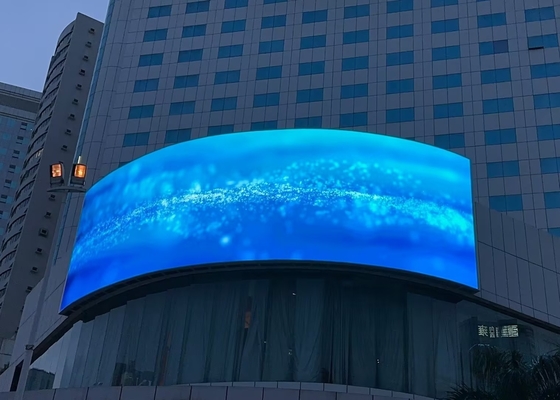 P10 시계 시간 날짜 온도 야외 전색 LED 디스플레이 표시