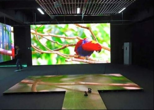 3 기업 광고 디스플레이용 풀 컬러 실내 LED LCD 보드 500*1000mm*75mm