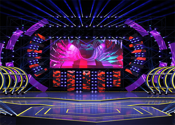 풀 컬러 아웃도어 HD LED 렌터 스크린 고밀도 3년 보증