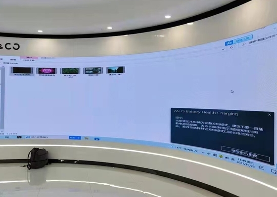임대 다이 캐스트 알루미늄 스크린 초명성 작은 피치 P1.667 실내 LED 디스플레이 1/30 스캔 풀 컬러