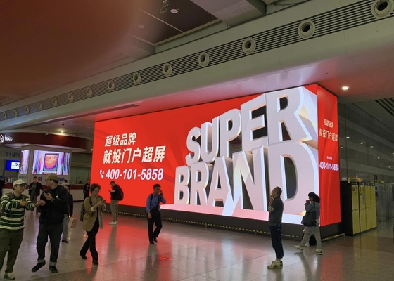 렌터 스크린 소 피치 P1.667 실내 LED 디스플레이 1/30 스캔 풀 컬러 스크린